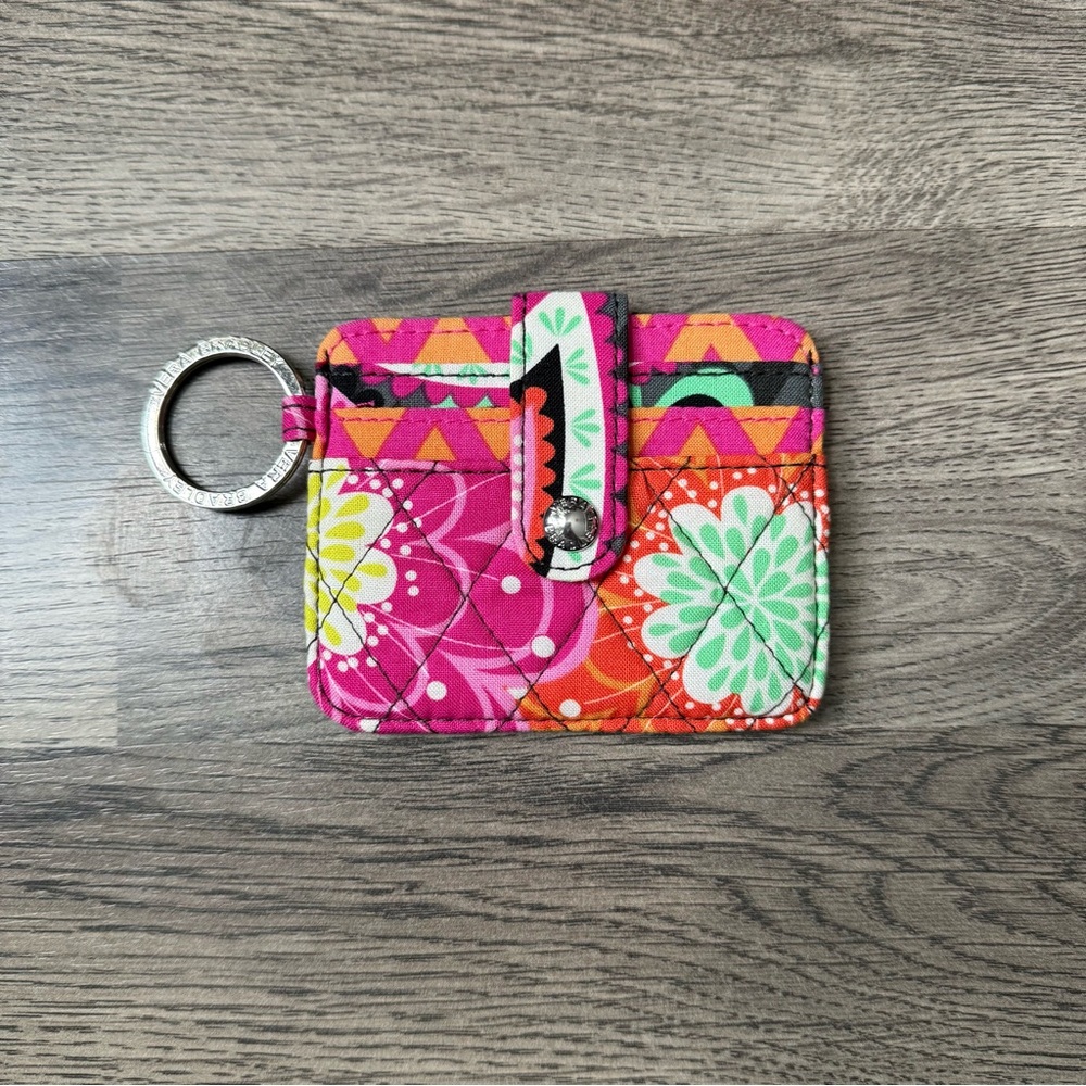 Vera Bradley ID Keychain Wallet